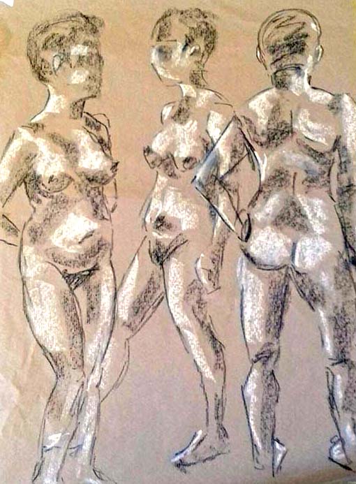 creative life drawing class, lydiate, liverpool, southport, sefton, merseyside, beginners life drawing